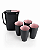 Kit Tupperware Jarra Perfeita 1,8 Litro + 4 Copos Allegra 450ml - Imagem 1