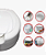 Assento Sanitário Oval Slim Elevado 13,5m — Mebuki - Imagem 3