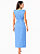 Vestido Feminino Chambray e longo - Imagem 6