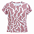 Kit 5 Blusa Feminina gola canoa, em elastano (sortidas) SOMENTE TAMANHO M - Imagem 5