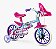 Bicicleta Infantil Nathor Barbie - Imagem 1