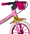 Bicicleta Infantil Balance Bike Aro 12 Princesas Nathor - Imagem 2