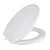 ASSENTO OVAL ALOMOFADADO SLIM (BRANCO) - ASTRA - Imagem 1