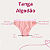 Calcinhas Adulto Feminina Tanga Cotton Lisas - REF 67 - Imagem 5