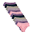 Calcinhas Tanga Renda Lateral Larga Cotton Lisas - REF 87 - Imagem 3