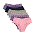 Calcinhas Tanga Renda Lateral Larga Cotton Lisas - REF 87 - Imagem 4