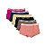 Kit 6 Calcinhas Boxer Feminino Adulto em Algodão - Imagem 1