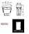 Botão Interruptor Universal Farol On/off 12v/24v Led Azul - Imagem 2