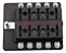Caixa Porta Fusível 10 Vias Universal Para Adaptação Com Led - Imagem 3