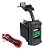 Tomada Usb Veicular 12/24v 2 Saídas Voltímetro Verde Retang. - Imagem 1