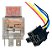 Relé Auxiliar Universal 40a Caixa Transparente Variação 12v 5p - Imagem 2