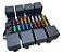 Caixa Universal Suporte 8 Reles Fusível 20 Vias Completa - Imagem 4