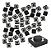 50 Peças Chave Tactil Push Button 12x12x4,3mm 4t Smd - Imagem 1