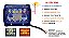 Kit 2 Farol Milha 4 Tipos De Acendimento Dual Color Strobo - Imagem 4