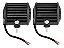 Kit 2 Farol Milha 4 Tipos De Acendimento Dual Color Strobo - Imagem 5