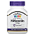 Melatonina 10mg, Rápida Dissolução, 120 Comprimidos Sabor Cereja, 21st Century - Imagem 1