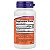 Hyaluronic Acid, Acido Hialuronico Liquido), 50mg , 60 Vcaps, Now Foods - Imagem 2