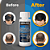 Minoxidil, Tratamento Capilar 3 Unidades + Dosador, (Barba e Cabelo), 60ml, Kirkland - Imagem 6