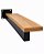 Kit Suporte Invisível Industrial para Mármore 40 cm – Par - Imagem 2