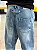 Calça Jeans Wide Leg / Baggy Vintage - Lavagem Clara - Imagem 3
