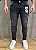 Calça Jeans Skinny Street Denim - Estilo Jogador (Graphite Paint) - Imagem 2