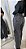 Calça Cargo Jeans Acid Wash Cinza - Imagem 4