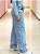 Calça Jeans Wide Leg Feminina Acid Wash - Imagem 2