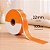 Fita Maxi Albano 3D Laranja 32mmx 100metros Laço Presente Decoração Embalagem - Imagem 4