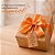 Fita Maxi Albano 3D Laranja 32mmx 100metros Laço Presente Decoração Embalagem - Imagem 3