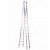 Escada Extensiva Profissional - 15 Degraus - Imagem 1