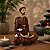 São Francisco Meditando - Estátua Decorativa - Imagem 1