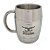 Caneca Chopp Inox DiGoias 420ml - Imagem 1