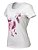 Camiseta Feminina Made in Mato Feathers Branca - Imagem 2