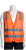 Colete Refletivo de Segurança EPI GSM Verde Fluorescente e Laranja – NBR 15292 - Imagem 1