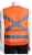 Colete Refletivo de Segurança EPI GSM Verde Fluorescente e Laranja – NBR 15292 - Imagem 2