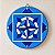 💙 Mandala Decorativa em MDF — Rosa dos Ventos - Imagem 1