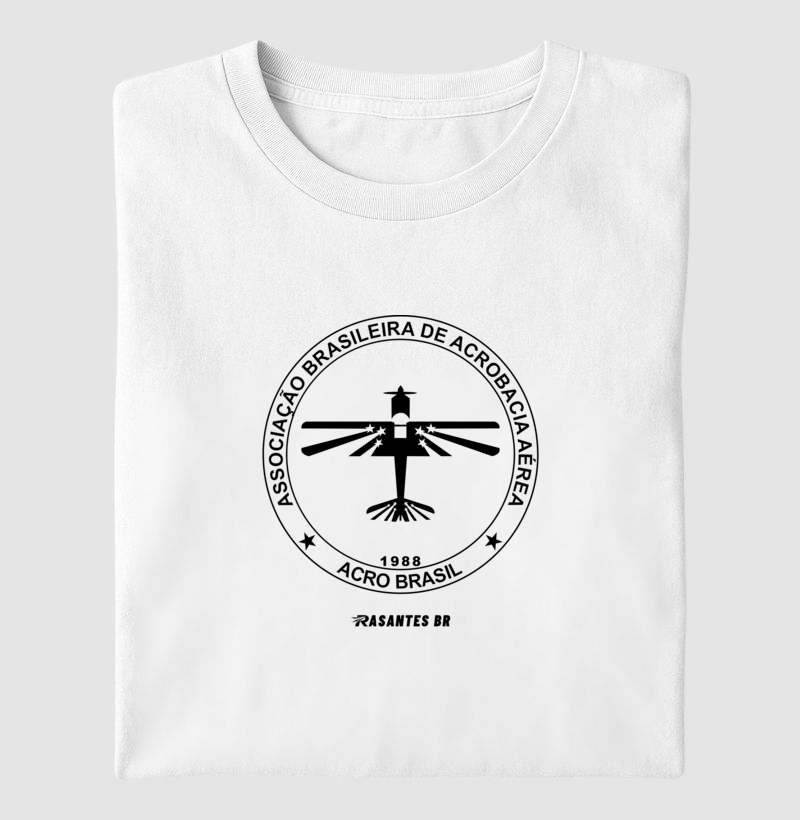 Camiseta Acro Brasil Logo Vazado Branco - Imagem 4