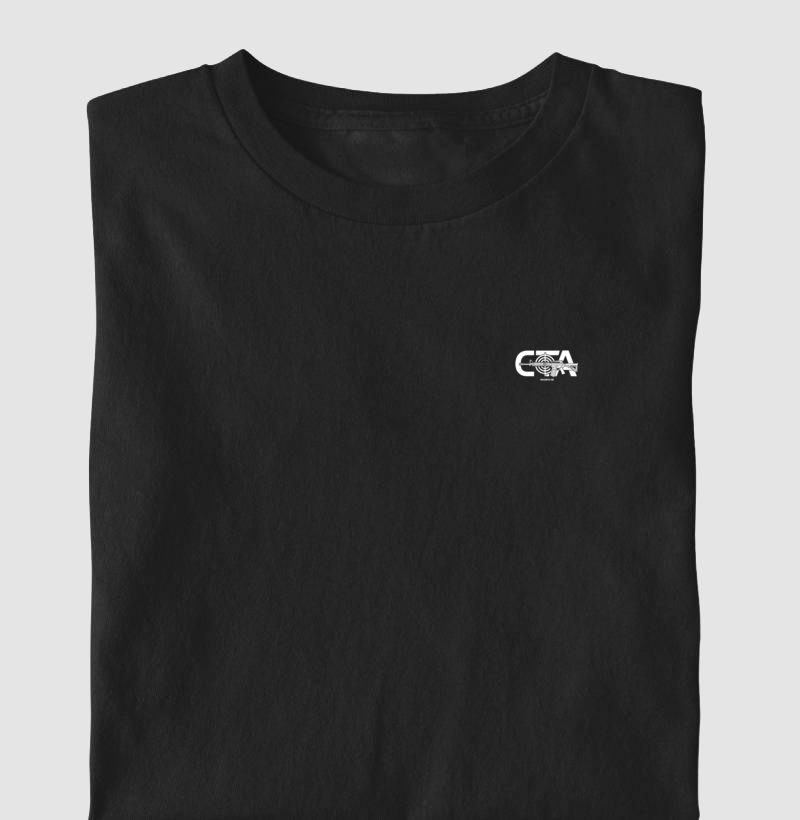 Camiseta CT Albertina - Minimalista - Logo Preto - Imagem 3