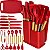 2 Kit Completo de Utensílios de Cozinha Luxo em Silicone, 19 Peças - Imagem 10
