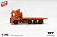 PRÉ VENDA - MINI GT - Scania 770S B8x4NA Hooklift Flatbed Orange (1392) - Imagem 2