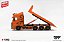 PRÉ VENDA - MINI GT - Scania 770S B8x4NA Hooklift Flatbed Orange (1392) - Imagem 5