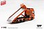 PRÉ VENDA - MINI GT - Scania 770S B8x4NA Hooklift Flatbed Orange (1392) - Imagem 6