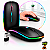 Mouse Sem Fio Recarregável Wireless Optico Led Rgb - Imagem 1