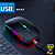 Mouse Sem Fio Recarregável Wireless Optico Led Rgb - Imagem 3