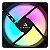 Kit Fan Ventoinhas Acegeek Rw12 5x1, Rainbow, 5x120mm, Preto - Imagem 5