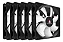 Kit Fan Ventoinhas Acegeek Rw12 5x1, Rainbow, 5x120mm, Preto - Imagem 2