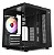 Gabinete Gamer, Mini-Tower Lateral de Vidro, Com 1 Fan, Preto - Imagem 1