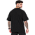 Camiseta Oversized Lisa Preto - Imagem 1