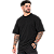 Camiseta Oversized Lisa Preto - Imagem 2