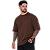 Camiseta Oversized Lisa Marrom - Imagem 2